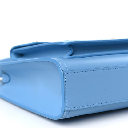 Burberry Smooth Calfskin Mini Pocket Bag Blue Topaz 7 of 8