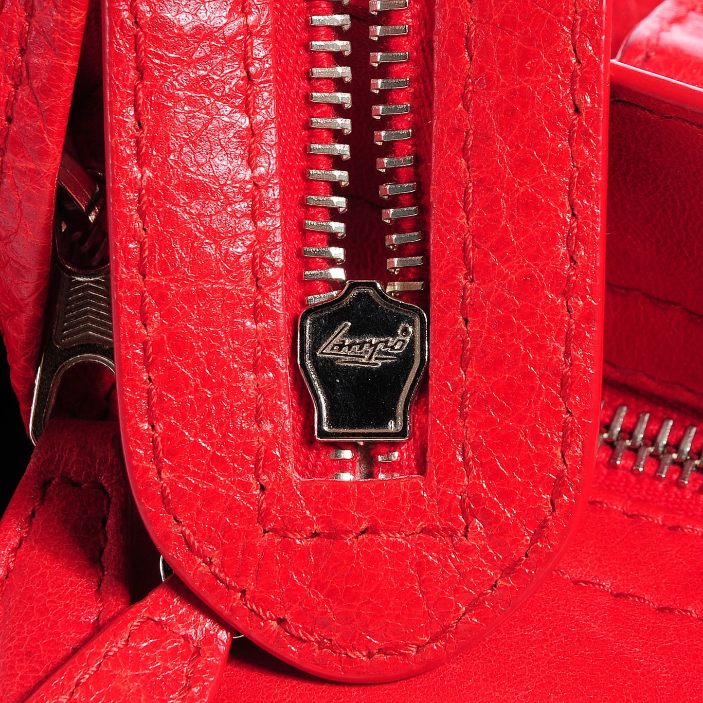 Agneau Giant 12 Silver Hardware City Coquelicot