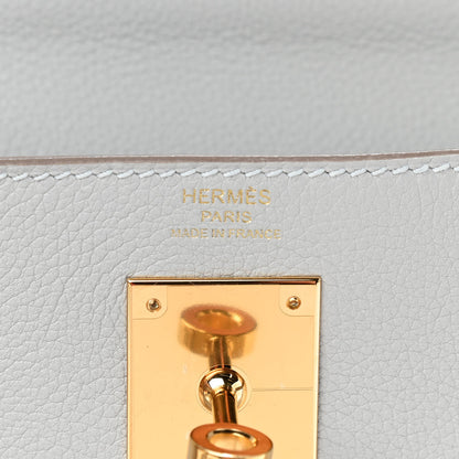 Hermes Evercolor Kelly Retourne 28 Gris Perle 8 of 11