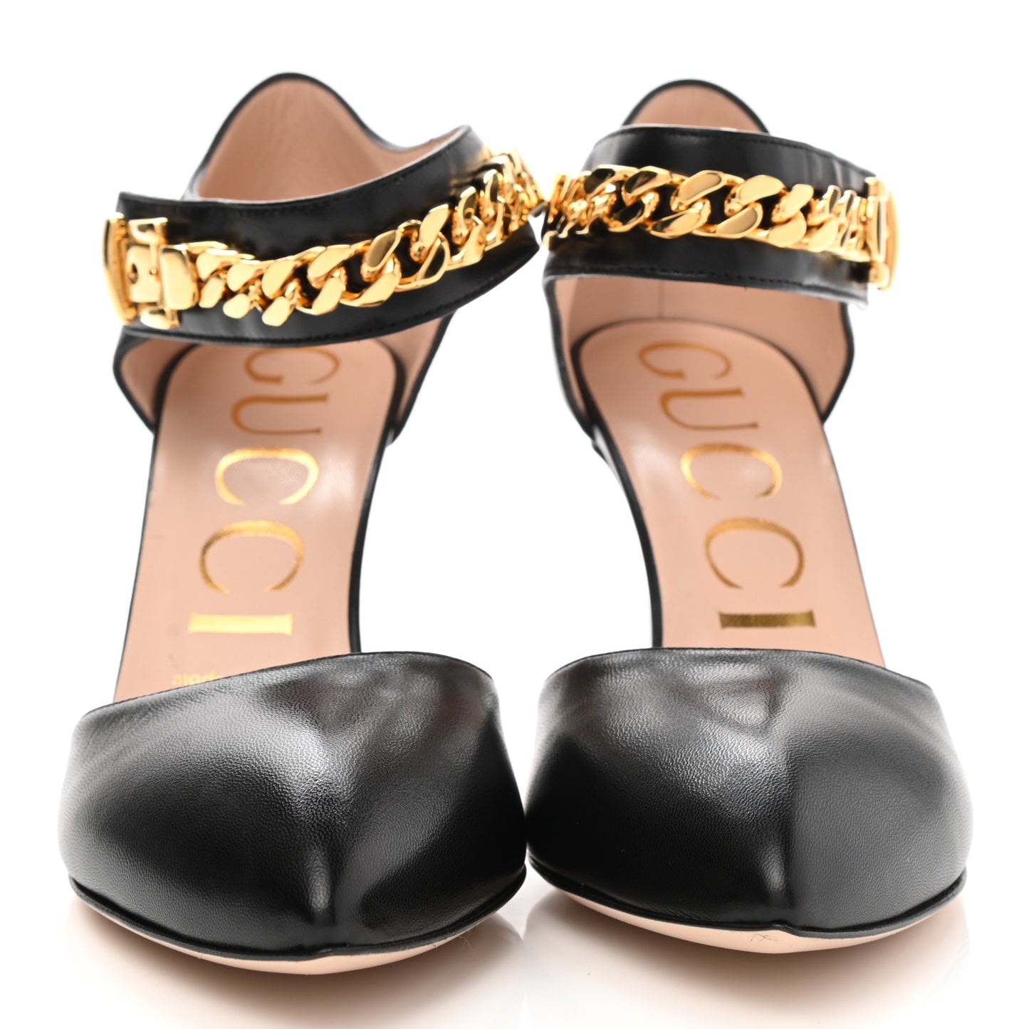 Malaga Kid Sylvie Chain Pumps 37 Black