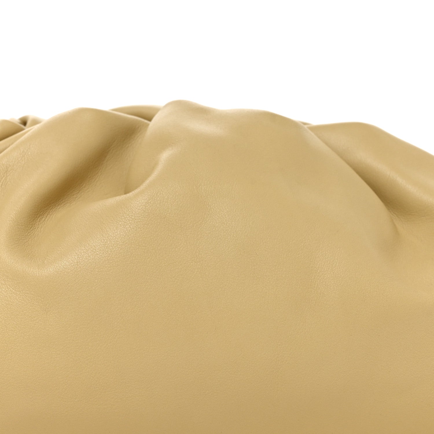 Bottega Veneta Smooth Butter Calf The Pouch Oversized Clutch Tapioca 9 of 11