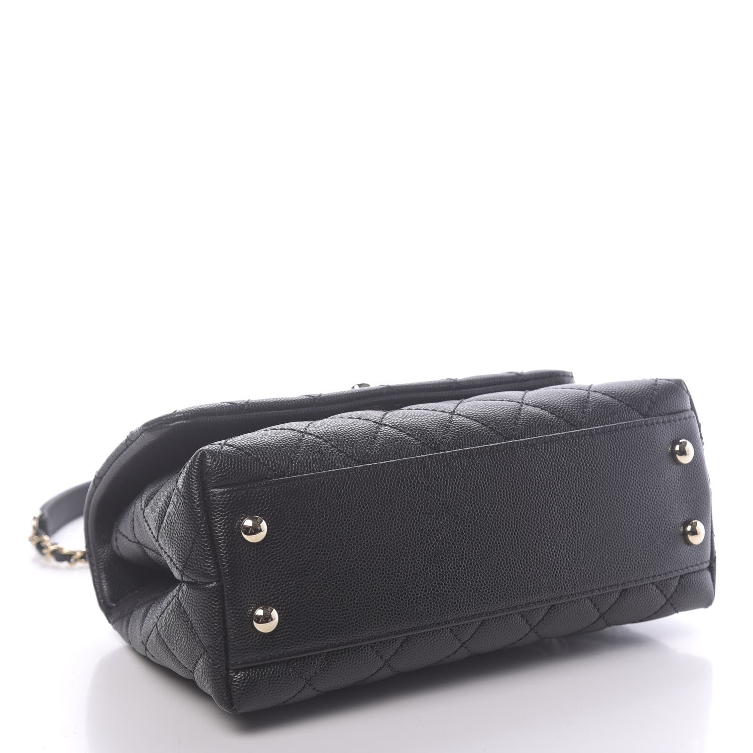 Chanel Caviar Quilted Mini Coco Handle Flap Black 4 of 11