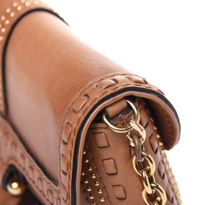 Gucci Calfskin Snaffle Bit Evening Bag Brown 18 of 19