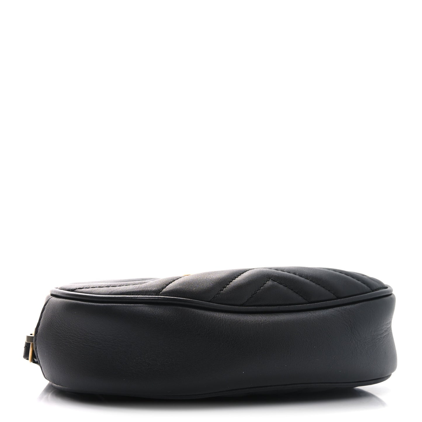 Calfskin Matelasse GG Marmont Belt Bag 95 38 Black
