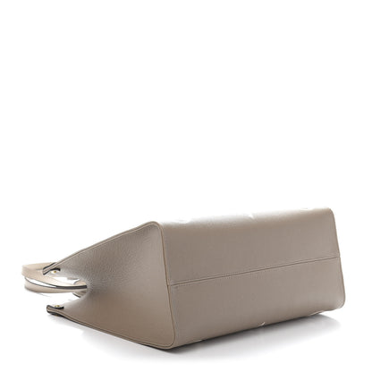Louis Vuitton Empreinte Monogram Giant Onthego MM Tourterelle Creme 5 of 11