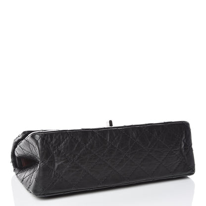 Chanel Aged Calfskin Quilted 2.55 Reissue 225 Flap Black 4 of 13