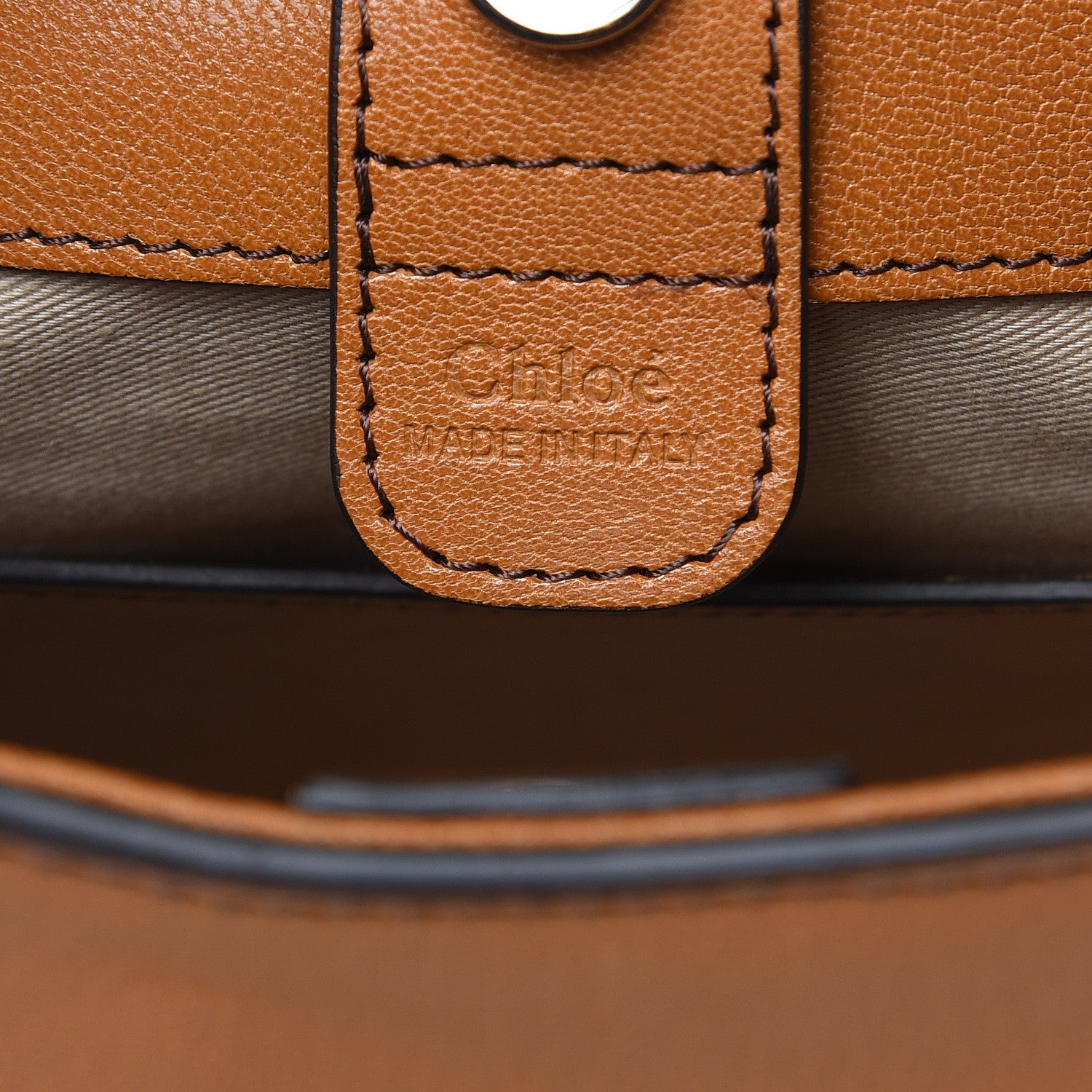 Chloe Calfskin Medium Tess Hobo Autumnal Brown 6 of 11