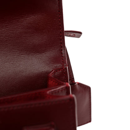 Saint Laurent Calfskin Medium Monogram Sunset Pallisandre 12 of 12
