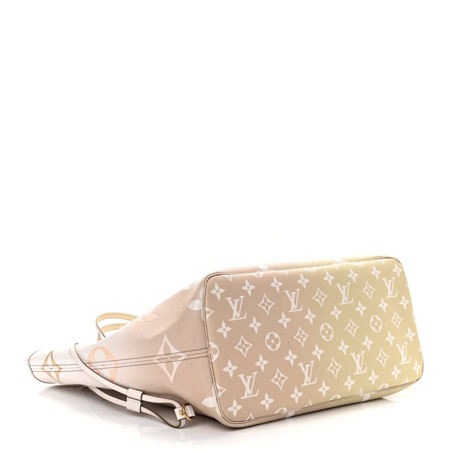 Monogram Giant Spring In The City Neverfull MM Sunset Kaki