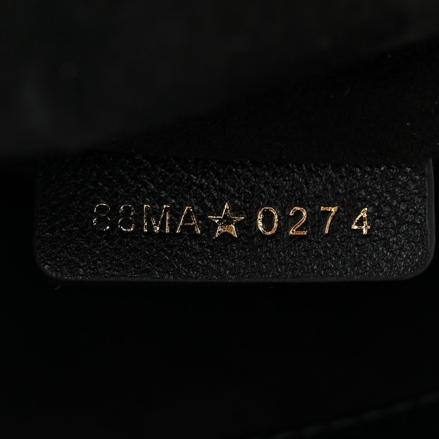 Lambskin Cannage Mini Lady Dior Black