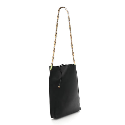 Saint Laurent Smooth Calfskin Small Suzanne Hobo Black 4 of 9