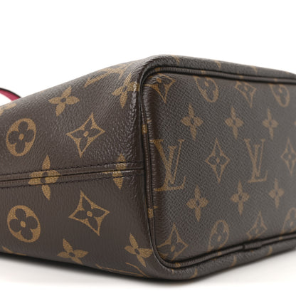 Louis Vuitton Monogram Neverfull Inside Out Bandouliere BB Rose Pondichery 10 of 18