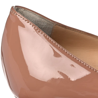 Christian Louboutin Patent Kate 70 Pumps 40 Nude 8 of 9
