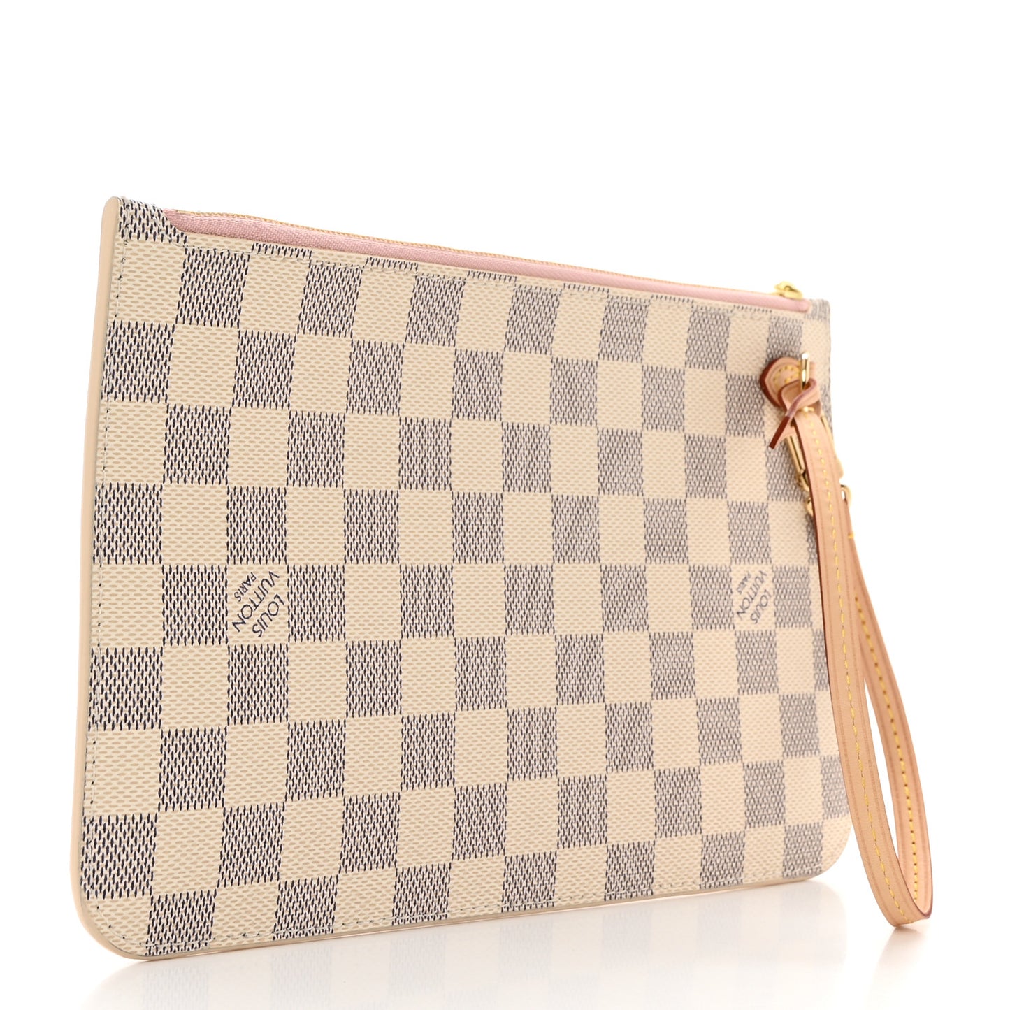 Damier Azur Neverfull MM GM Pochette Rose Ballerine