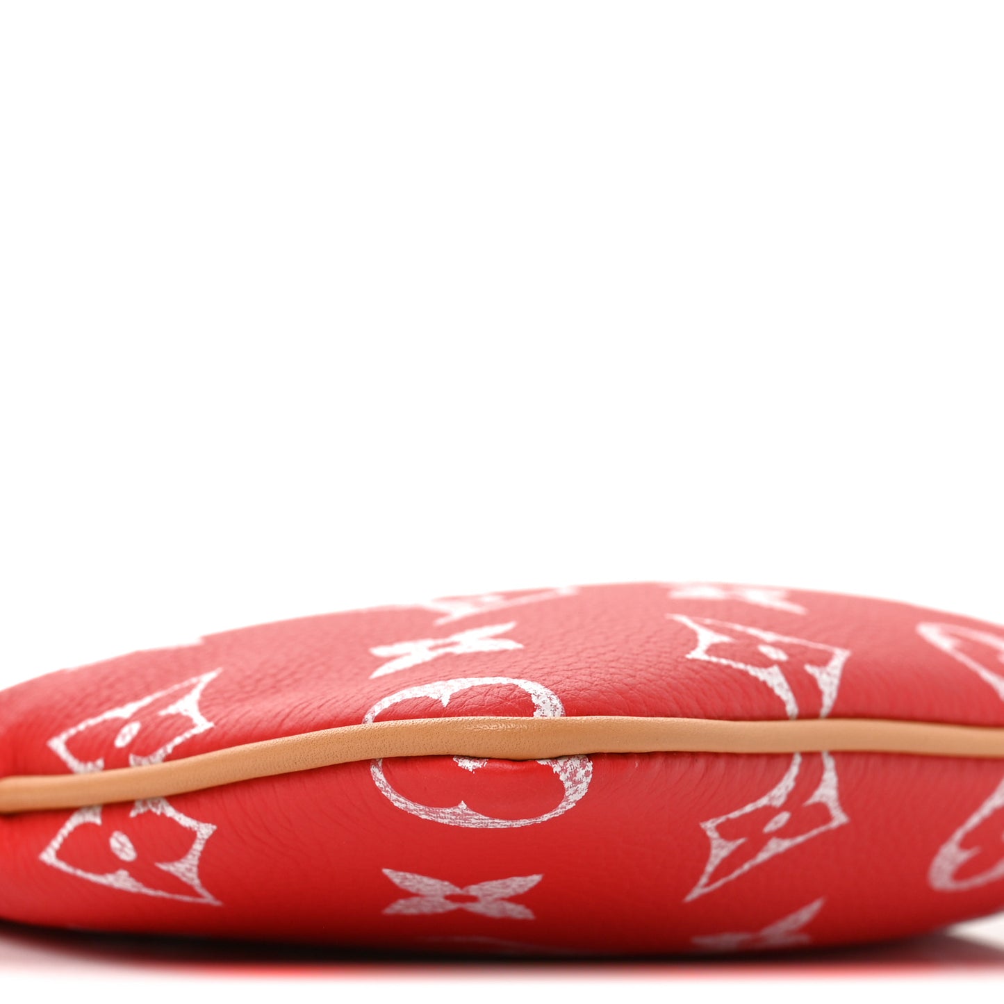 Calfskin Monogram Speedy P9 Bandouliere 50 Pochette Red