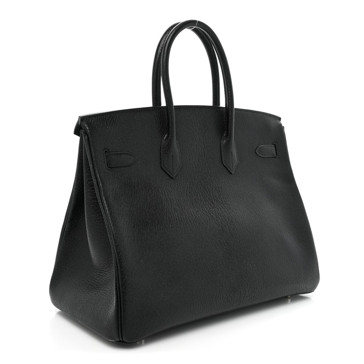 Chevre De Coromandel Birkin 35 Black