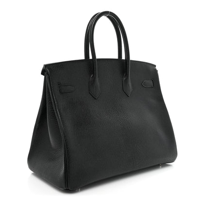 Hermes Chevre De Coromandel Birkin 35 Black 3 of 15