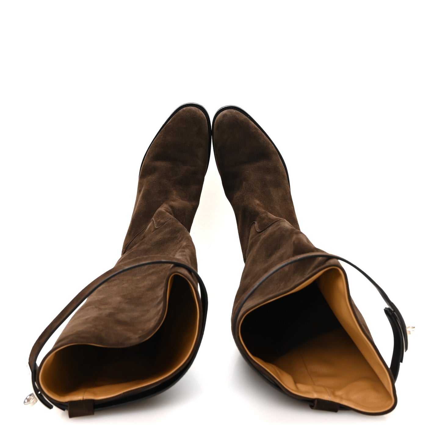 Suede Kelly Jumping Boots 39.5 Marron Ebene