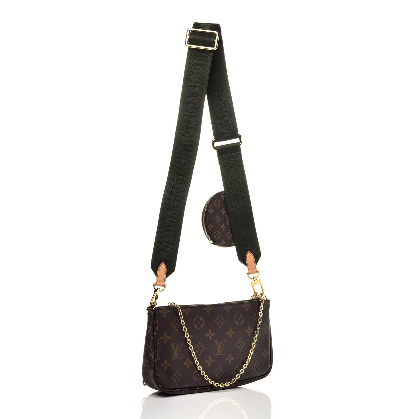 Monogram Multi Pochette Accessories Kaki