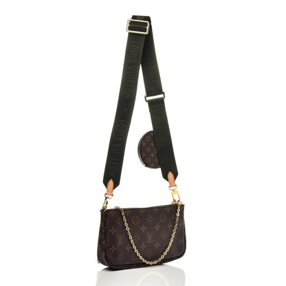Louis Vuitton Monogram Multi Pochette Accessories Kaki 3 of 9