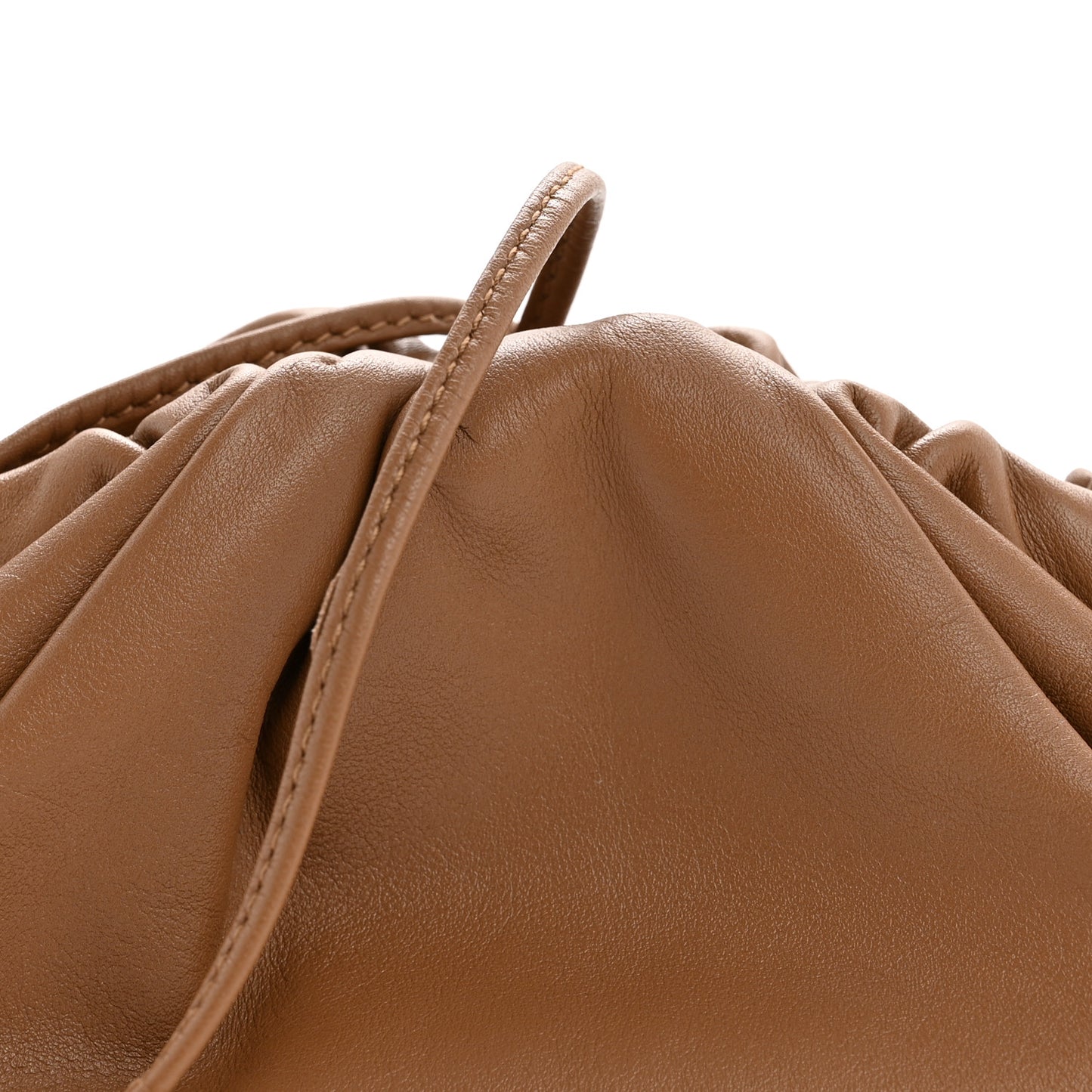 Butter Calfskin The Mini Pouch Camel