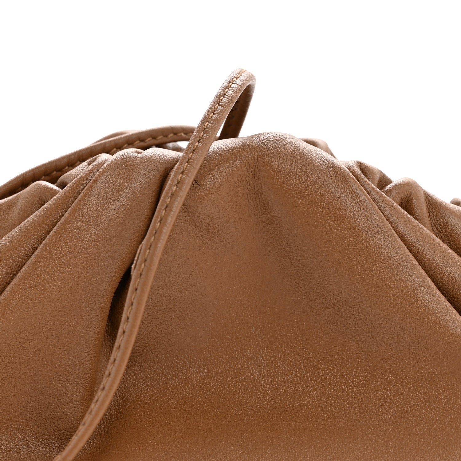 Bottega Veneta Butter Calfskin The Mini Pouch Camel 8 of 11