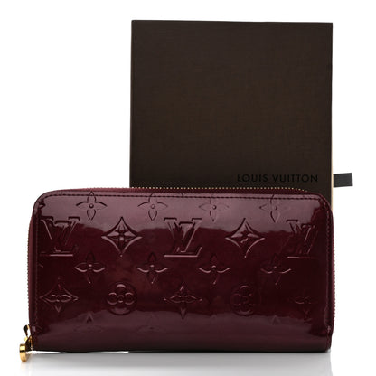 Louis Vuitton Vernis Zippy Wallet Rouge Fauviste 8 of 8