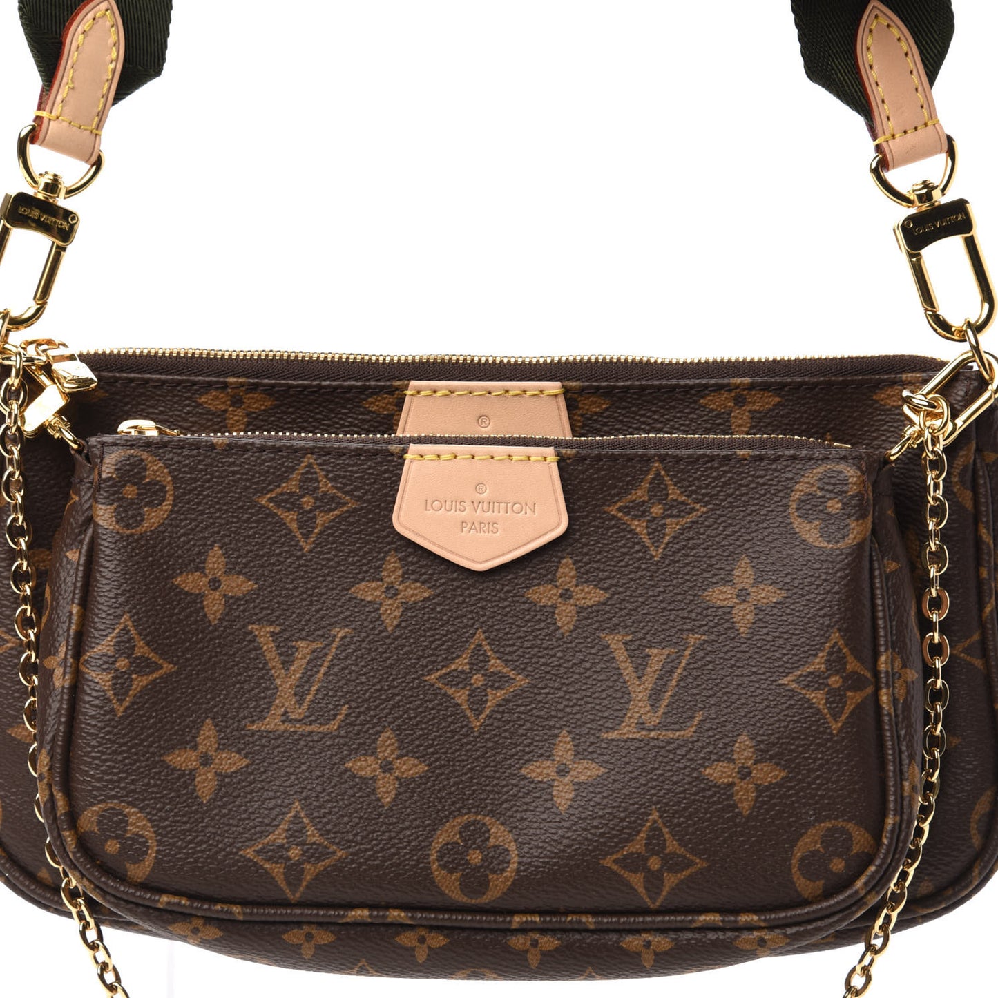 Monogram Multi Pochette Accessories Kaki