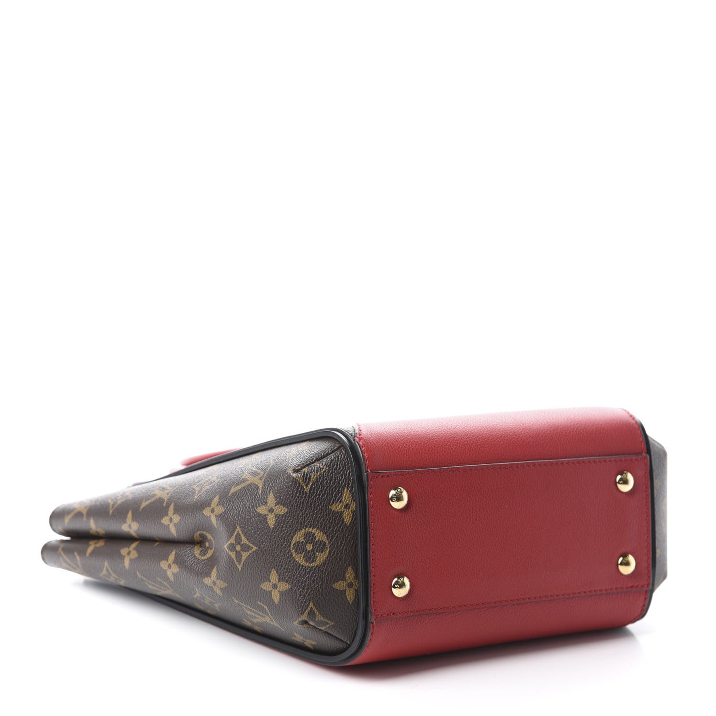 Calfskin Monogram Kimono Tote PM Cherry