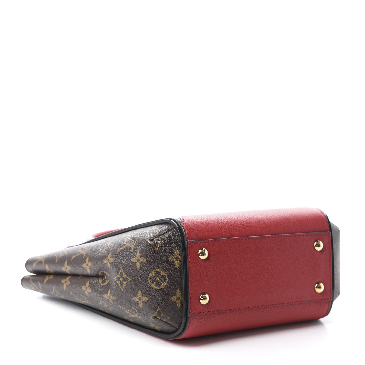 Louis Vuitton Calfskin Monogram Kimono Tote PM Cherry 4 of 11