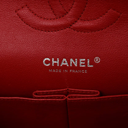 Chanel Lambskin Quilted Medium Double Flap Red 6 of 10