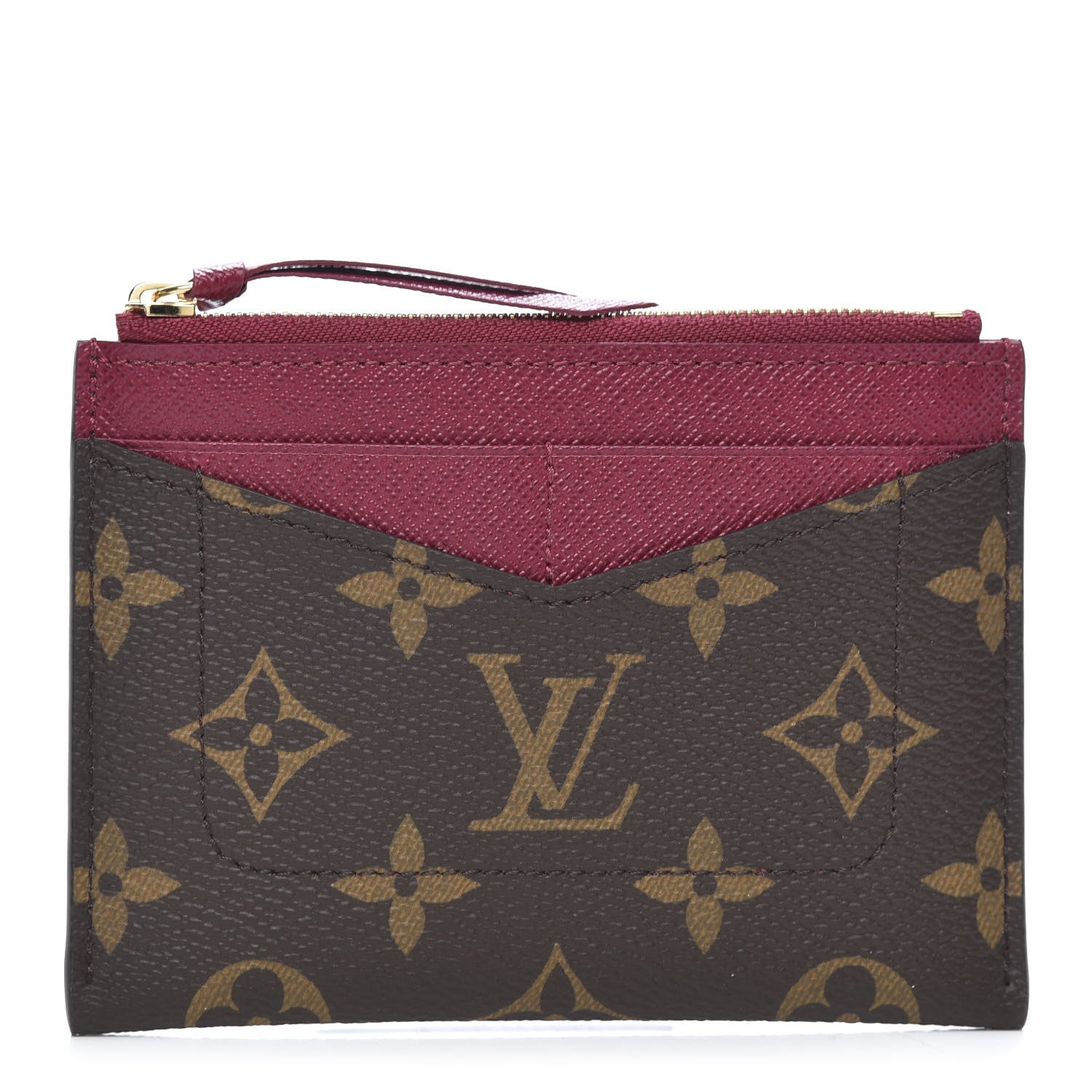 Louis Vuitton Monogram Zipped Card Holder Fuchsia 1 of 6
