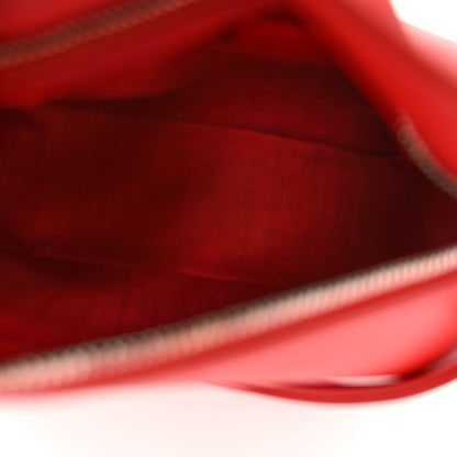 Loewe Satin Calfskin Mini Puzzle Edge Bag Red 5 of 9