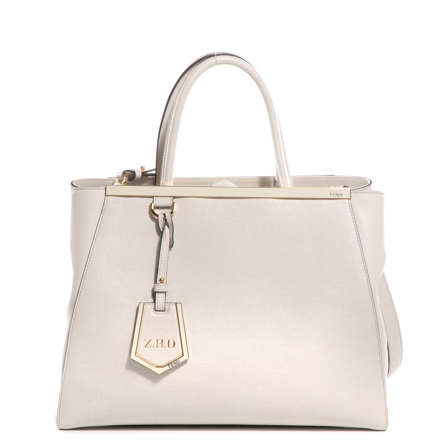 Vitello Elite Regular 2Jours Tote Latte