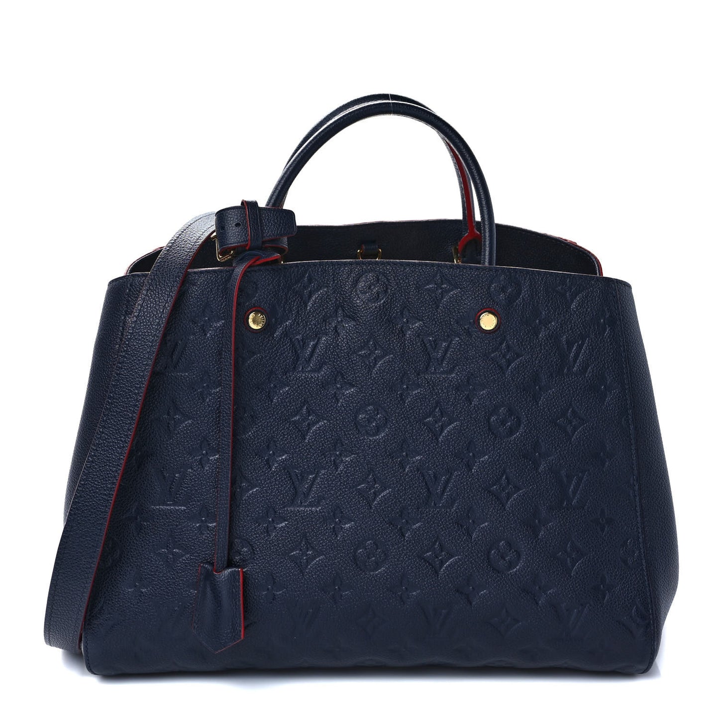 Empreinte Montaigne GM Marine Rouge