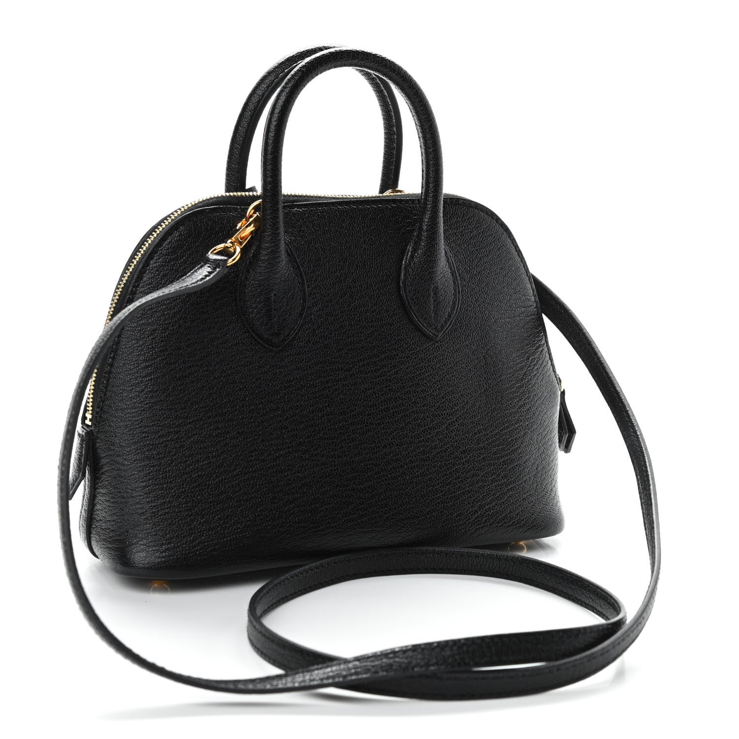 Hermes Chevre Mysore Mini 1923 Bolide Black 3 of 10