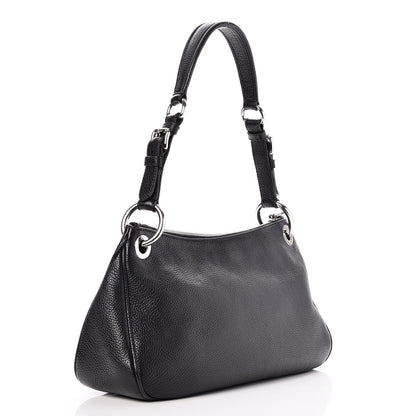 Prada Vitello Phenix Shoulder Bag Nero Black 3 of 8