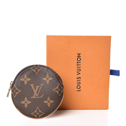 Louis Vuitton Monogram Round Coin Purse 7 of 7