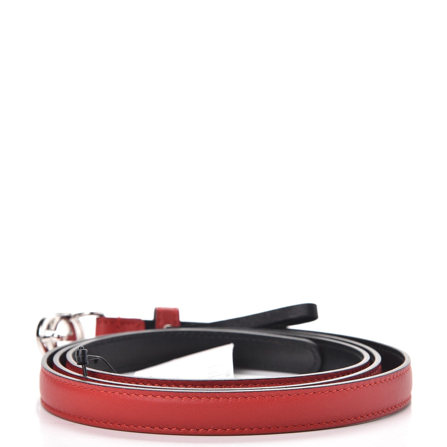 Gucci Moon Calfskin Nickel Interlocking G 20mm Belt 110 44 Tabacso 3 of 7