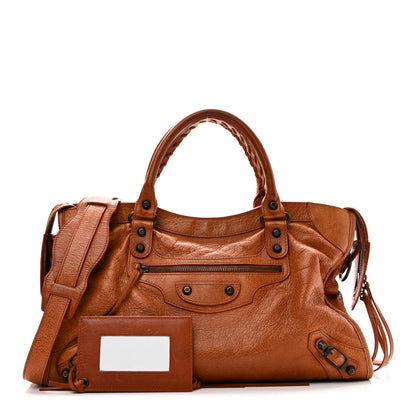 Balenciaga Agneau Classic Hardware City Orange Brulee 3 of 11