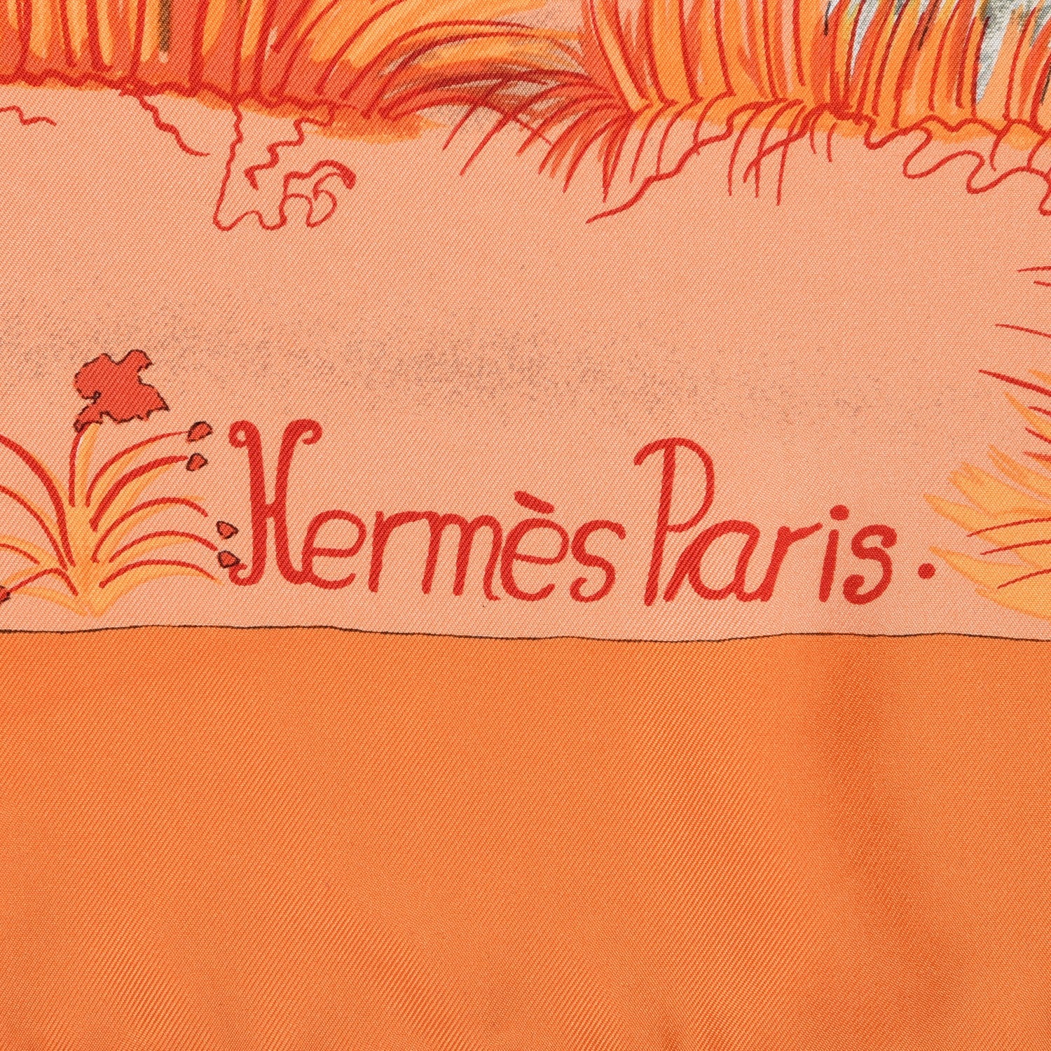 Hermes Silk Nuba Mountain Scarf 90 3 of 7