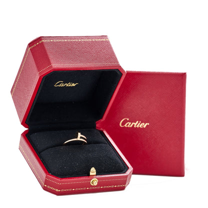 Cartier 18K Pink Gold Small Juste Un Clou Ring 49 4.75 5 of 5