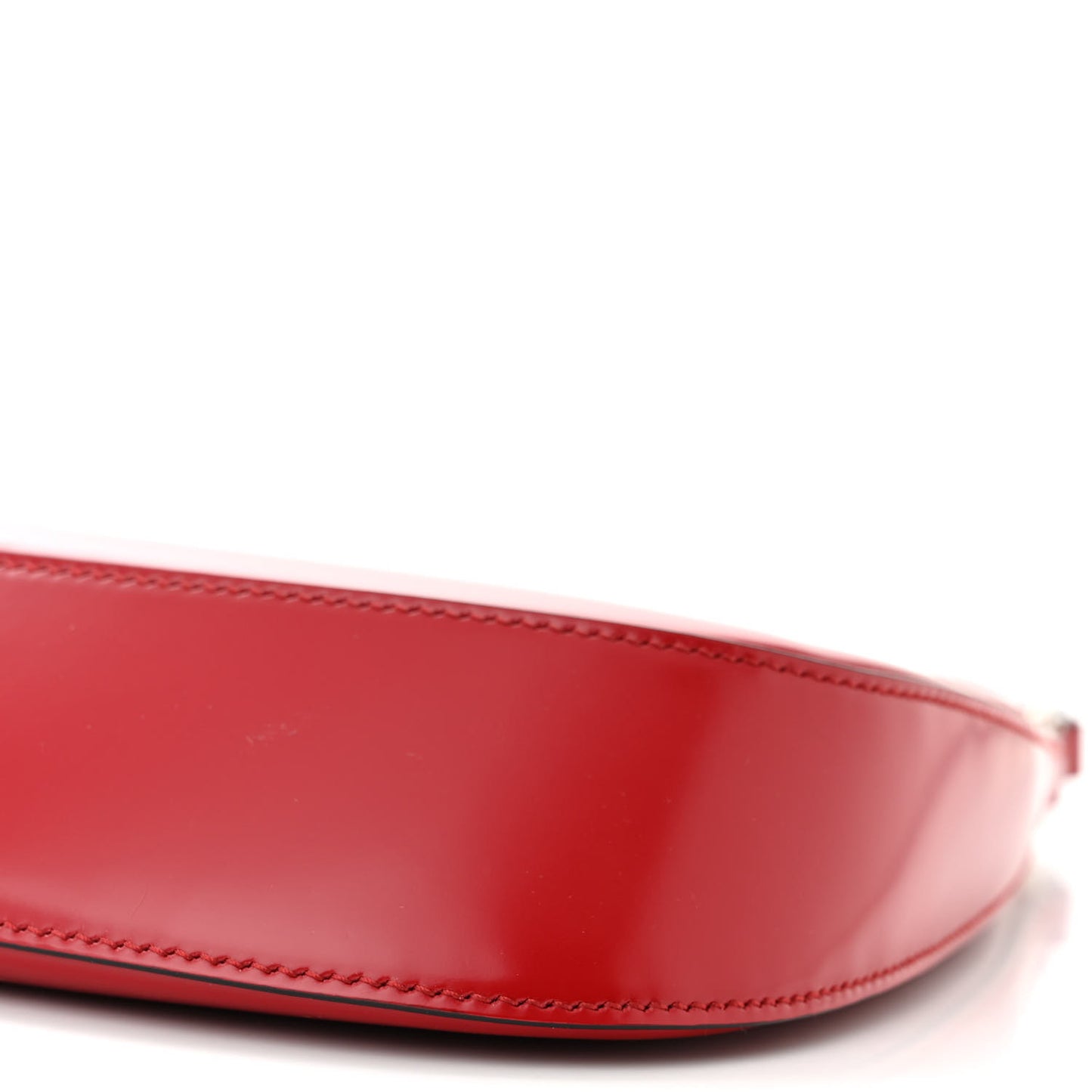 Spazzolato Cleo Shoulder Bag Scarlatto Black