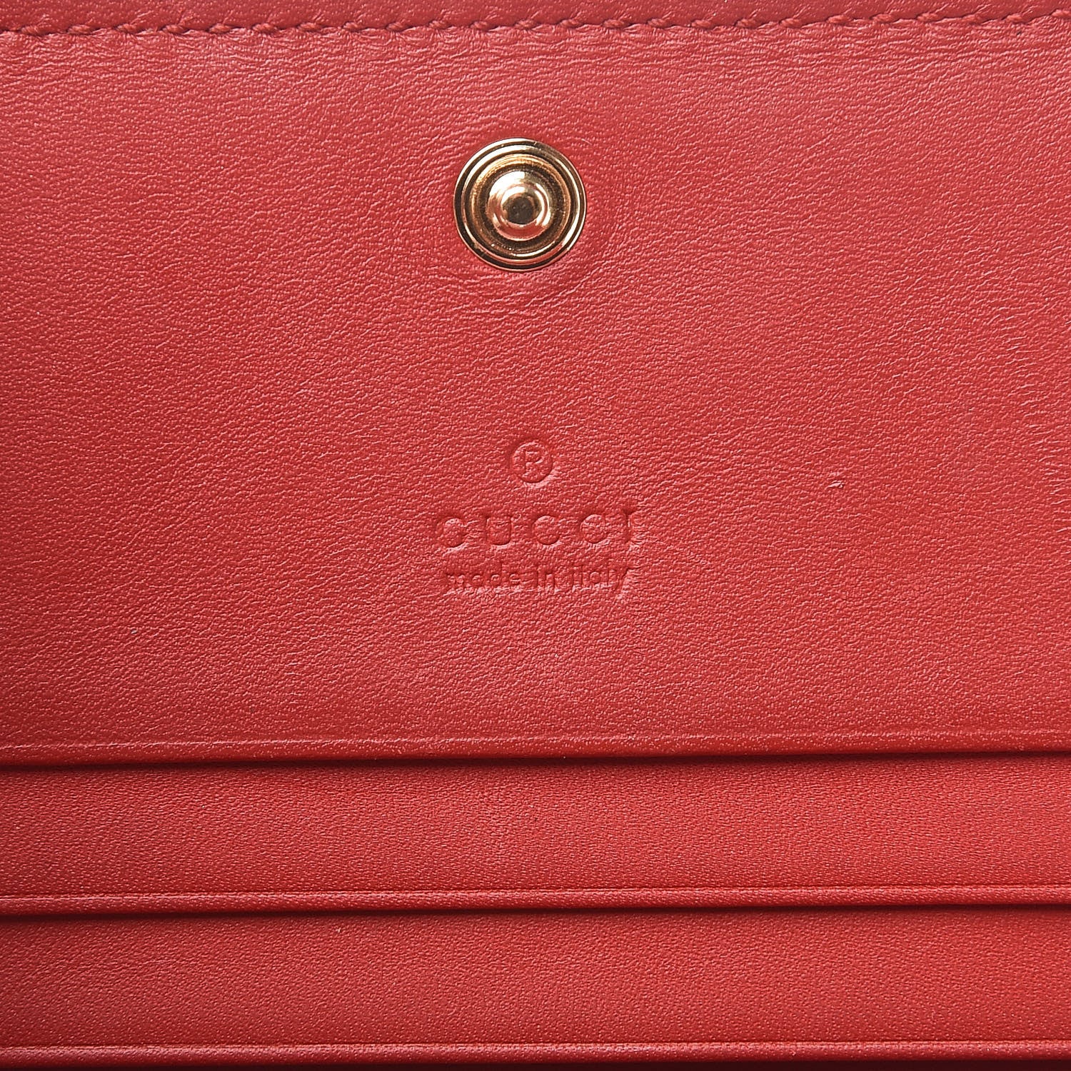 Gucci GG Supreme Monogram Blooms Card Case Beige Blue Navy Hibiscus Red 6 of 8