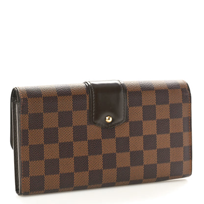 Louis Vuitton Damier Ebene Sistina Wallet 3 of 7