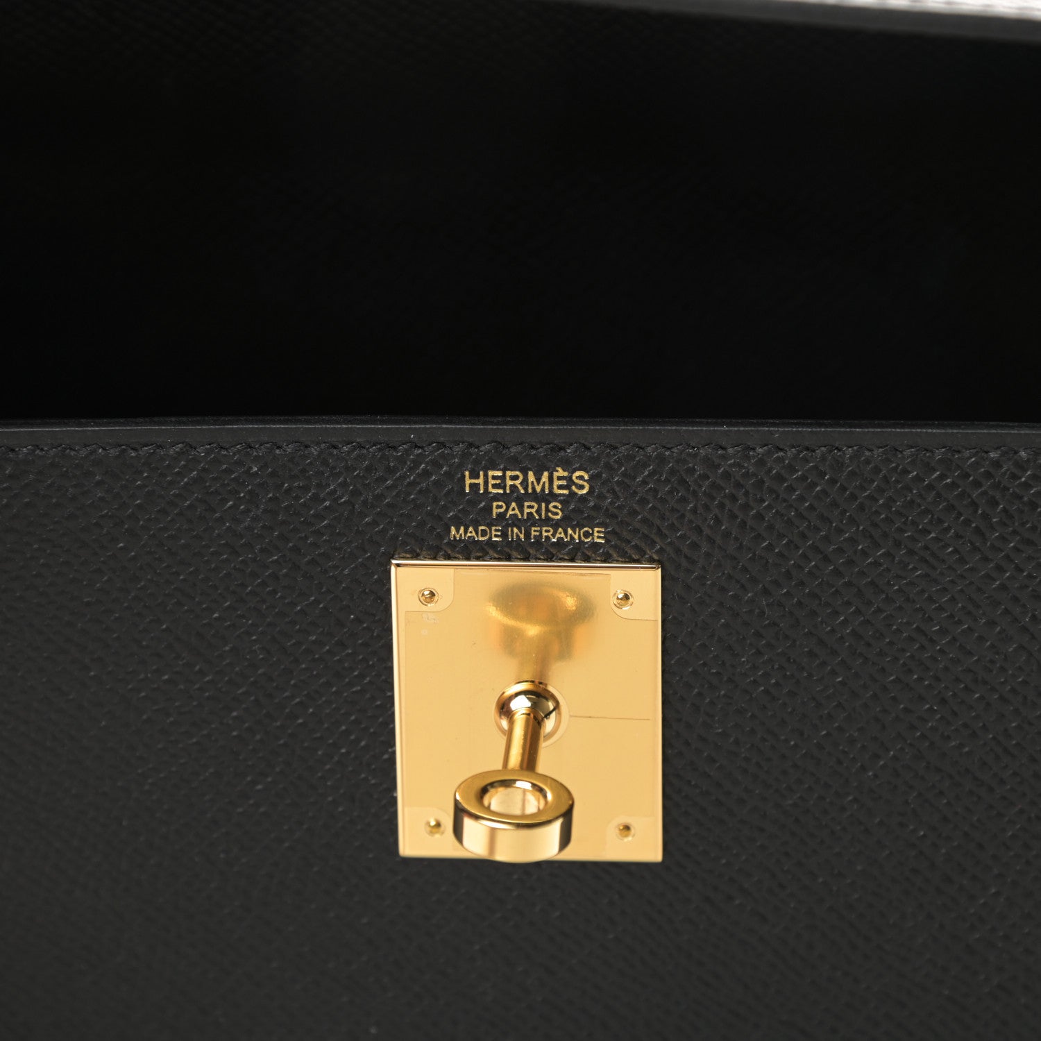 Hermes Epsom Kelly Sellier 28 Black 6 of 11