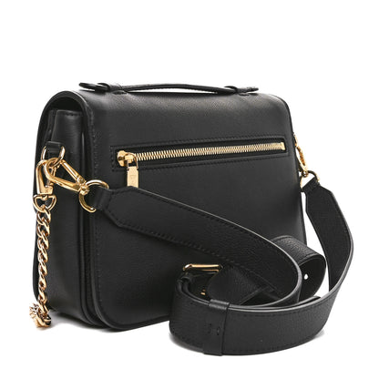 Louis Vuitton Grained Calfskin Lockme Oxford Black 3 of 9