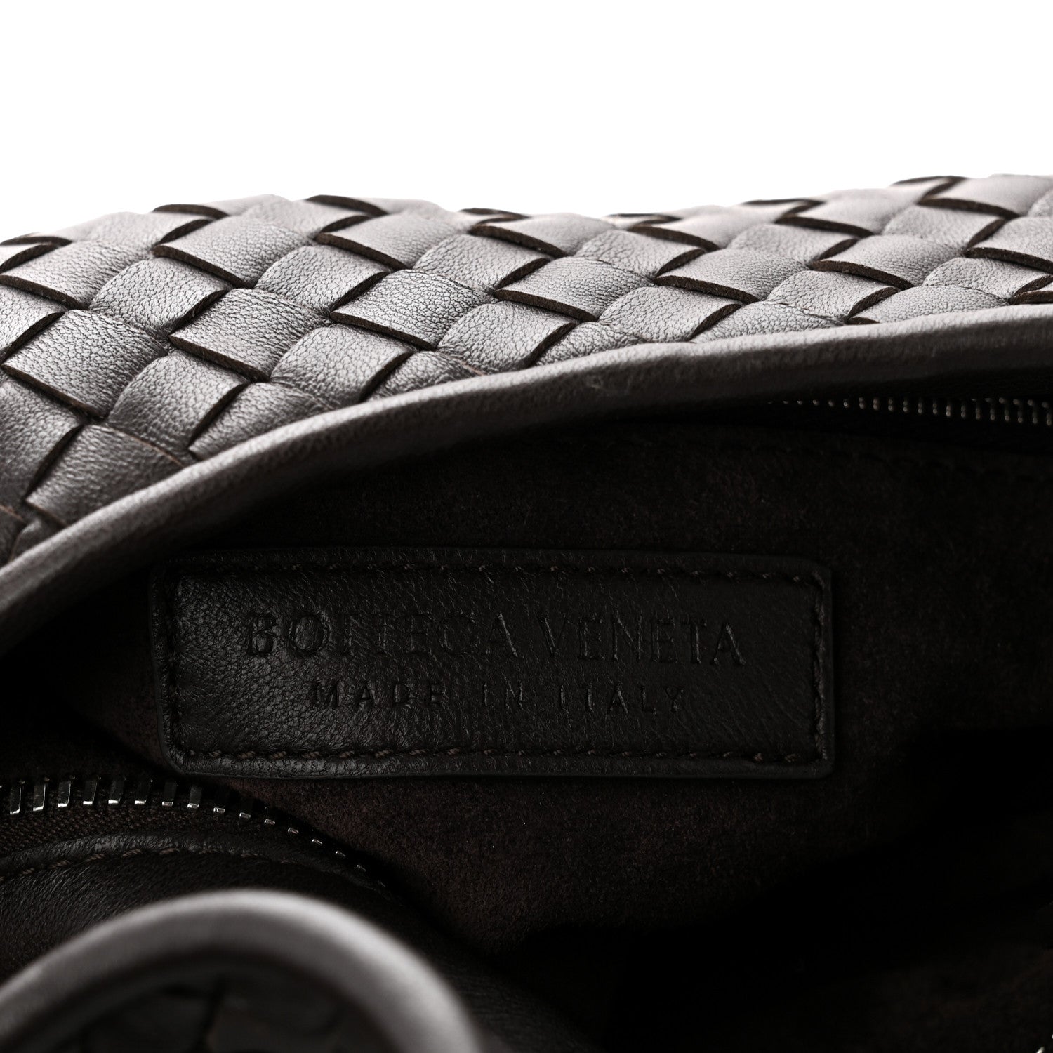 Bottega Veneta Nappa Intrecciato Small Veneto Crossbody Bag Fondant 6 of 10