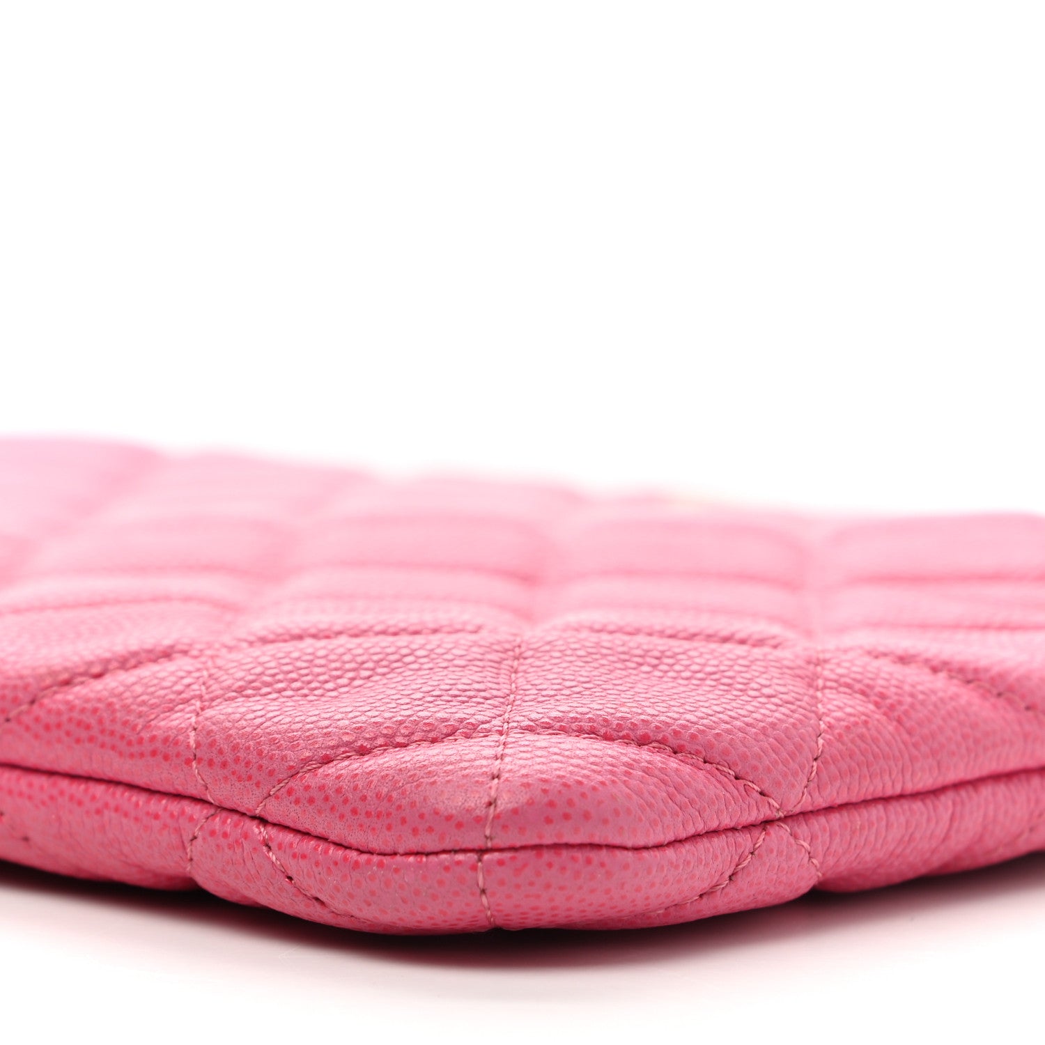 Chanel Caviar Quilted Medium Cosmetic Case Pink 10 of 15