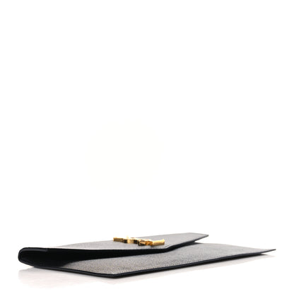 Saint Laurent Grain De Poudre Uptown Pouch Black 5 of 8